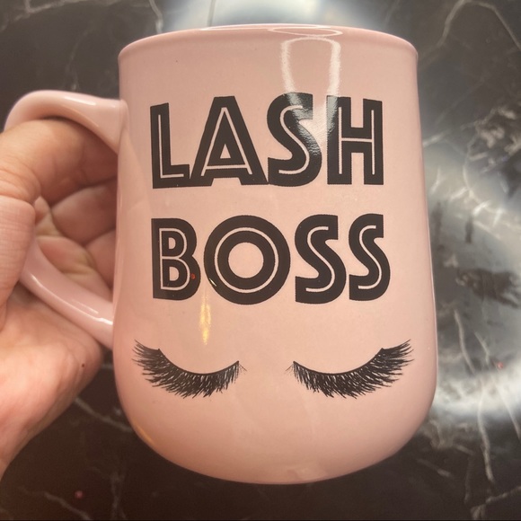 Other - Lash Boss / Boss Babe Pink Graphic 20oz Mug